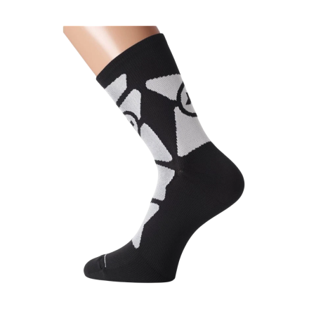 Assos Equipe G1 Socks - Black Volkanga