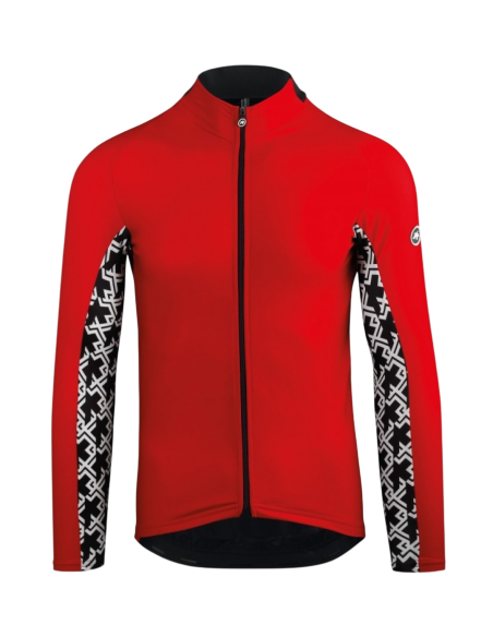 Assos MILLE GT Spring Fall Long Sleeve Jersey Röd