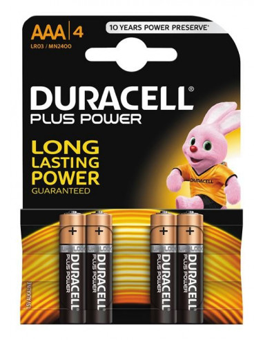 Batteri Duracell LR03 4pack 1,5v*