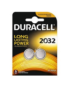 Batteri Duracell plus CR2032 3v lithium 2-pack