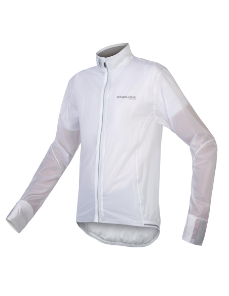 Jacka Endura FS260-PRO ADRENALINE RACE CAPE II Vit