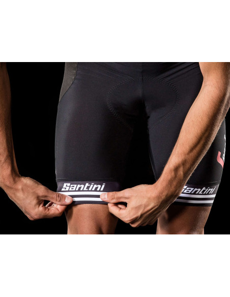 Byxa kort Santini Team Trek-Segafredo bibshorts