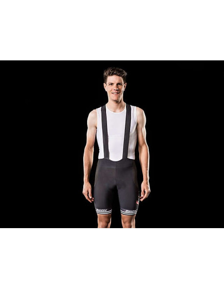 Byxa kort Santini Team Trek-Segafredo bibshorts
