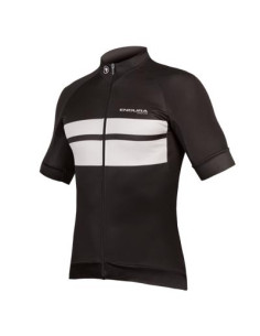Tröja Kort Endura FS260-Pro SS Jersey Svart/Vit