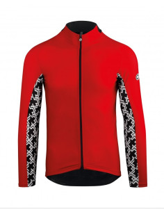 Tröja lång Assos MILLE GT Spring Fall LS Jersey Röd