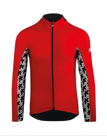 Tröja lång Assos MILLE GT Spring Fall LS Jersey Röd