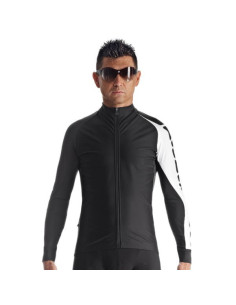 Jacka Assos milleintermediateJacket_evo7 Svart/Vit