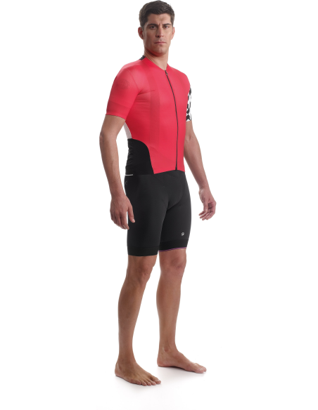 Tröja kort Assos S.S equipe evo8 Röd
