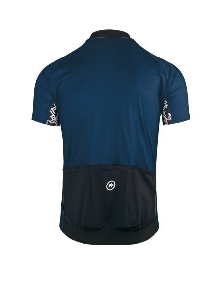 Tröja Kort Assos Mille GT Caleumblue
