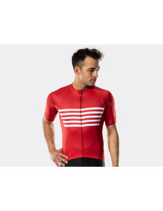 Tröja kort Bontrager Circuit LTD Röd rand