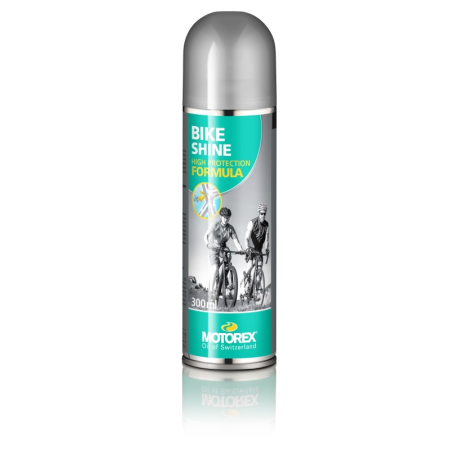 Cykelrengöringsmedel Motorex Bike Shine polish,sprayflaska 300 ml
