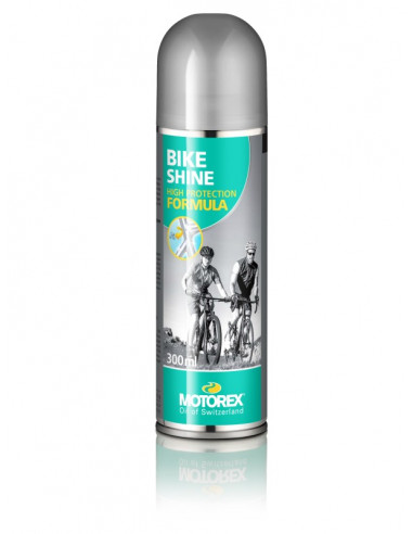 Cykelrengöringsmedel Motorex Bike Shine polish,sprayflaska 300 ml