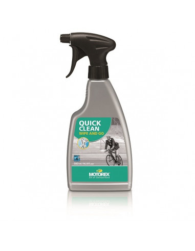 Snabbrengöringsmedel Motorex Quick Clean snabbrengöring, spray 500 ml