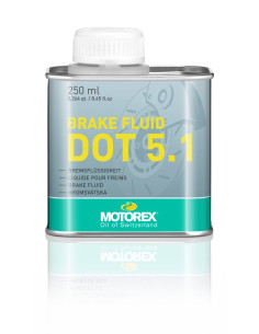 Bromsvätska Motorex Brake Fluid DOT 5.1, burk 250 ml