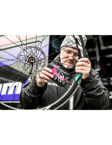 MUC-OFF No Puncture Hassle Tubeless Sealant Kit, 140 ml