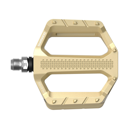 Pedal Shimano PD-EF202 Flat Pedals Explorer guld