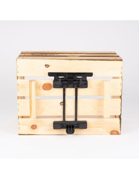 Trälåda Atran Woody, till pakethållare fram, inkl AVS