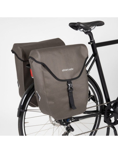 Väska Atran ZAP Plus WP Double Side Panniers Waterproof AVS, grön