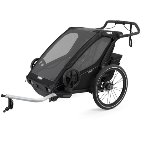 Cykelvagn Thule Chariot Sport 2, Midnight Black on Black