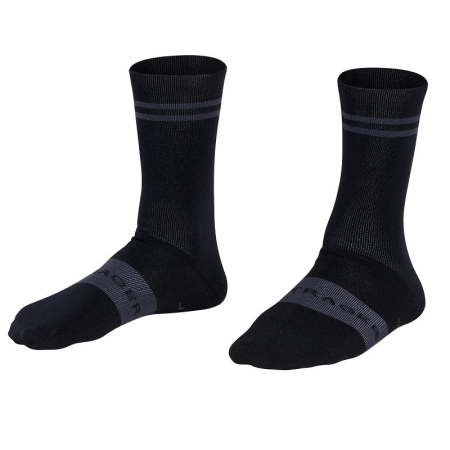 Sockor Bontrager Race Crew cykelstrumpa Svart