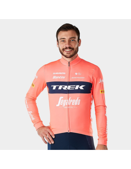 Tröja lång Santini Team Trek-Segafredo Training Coral