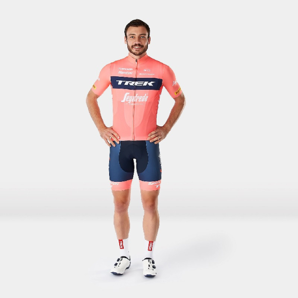 Tröja kort Santini Trek-Segafredo Training, Coral