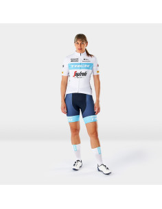 Byxa kort Santini Trek-Segafredo Replica Dam, Dark Blue