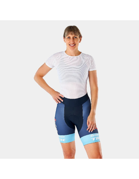 Byxa kort Santini Trek-Segafredo Replica Dam, Dark Blue