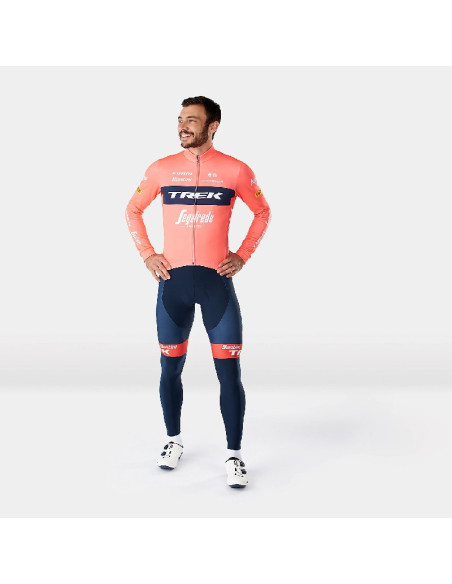 Byxa lång Santini Trek-Segafredo Replica Dark Blue