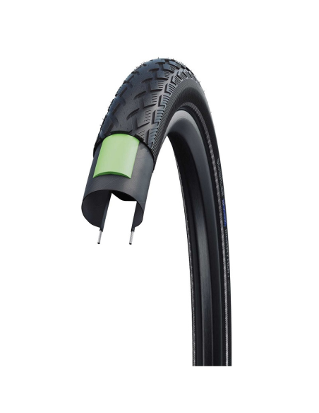 Däck Schwalbe Marathon Endurance GreenGuard, Svart/Reflex